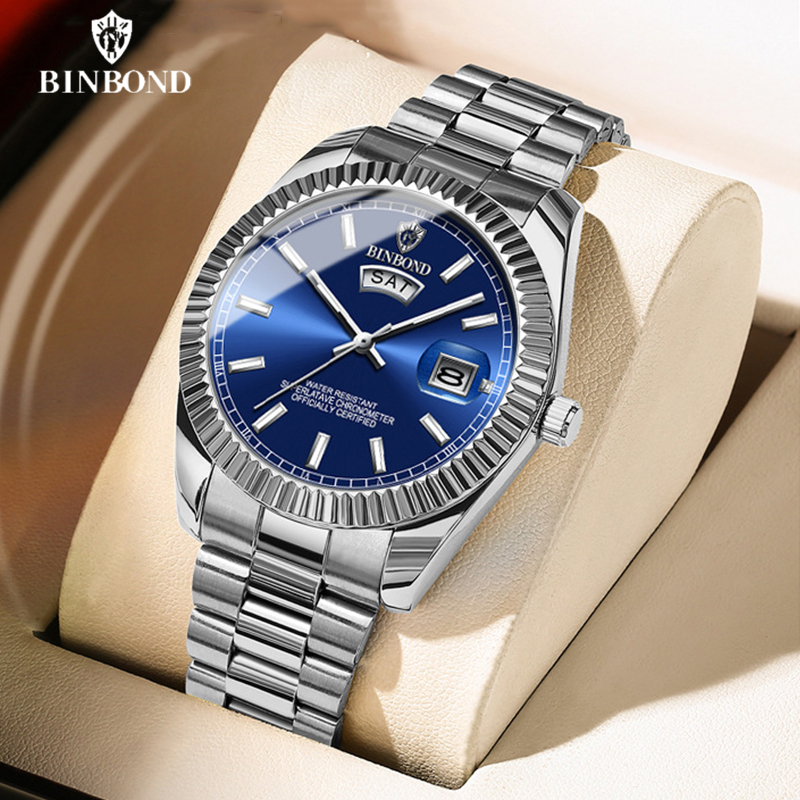 Luxury Watch Unique - BINBOND B7012 Mens Fashion Business Sports