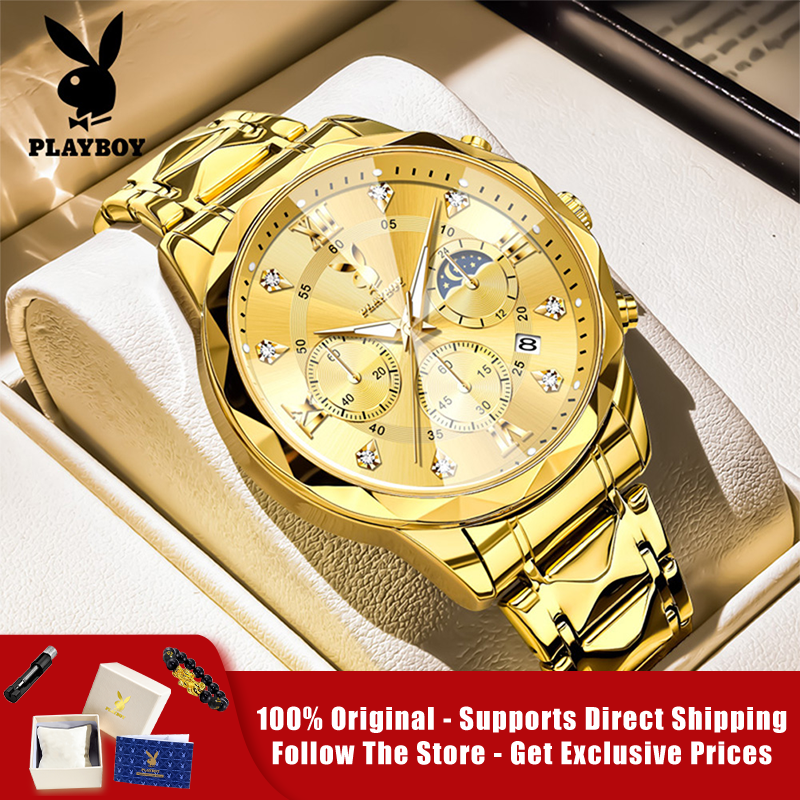 Luxury Watch Diamond - PLAYBOY 3088 Brand original authentic watches