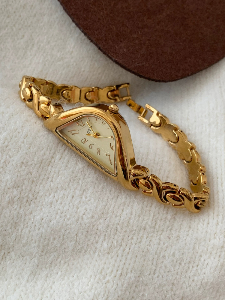 Luxury Watch - Light Luxury 22mm Gold Waterproof Quartz
