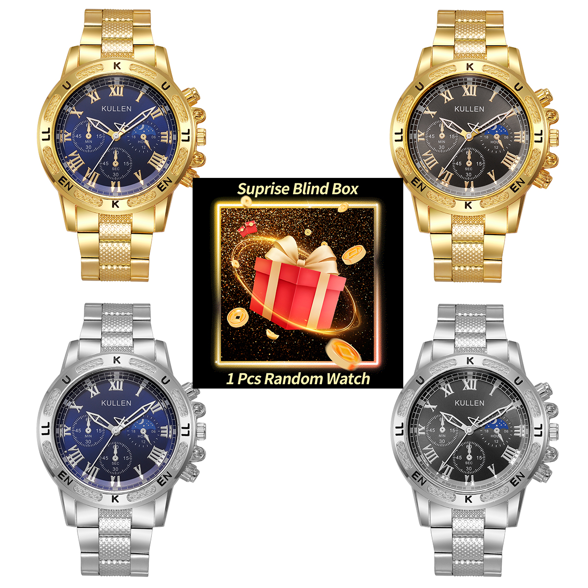 Luxury Watch - 1PC Surprise Mystery Watch Blind Box-Luxury