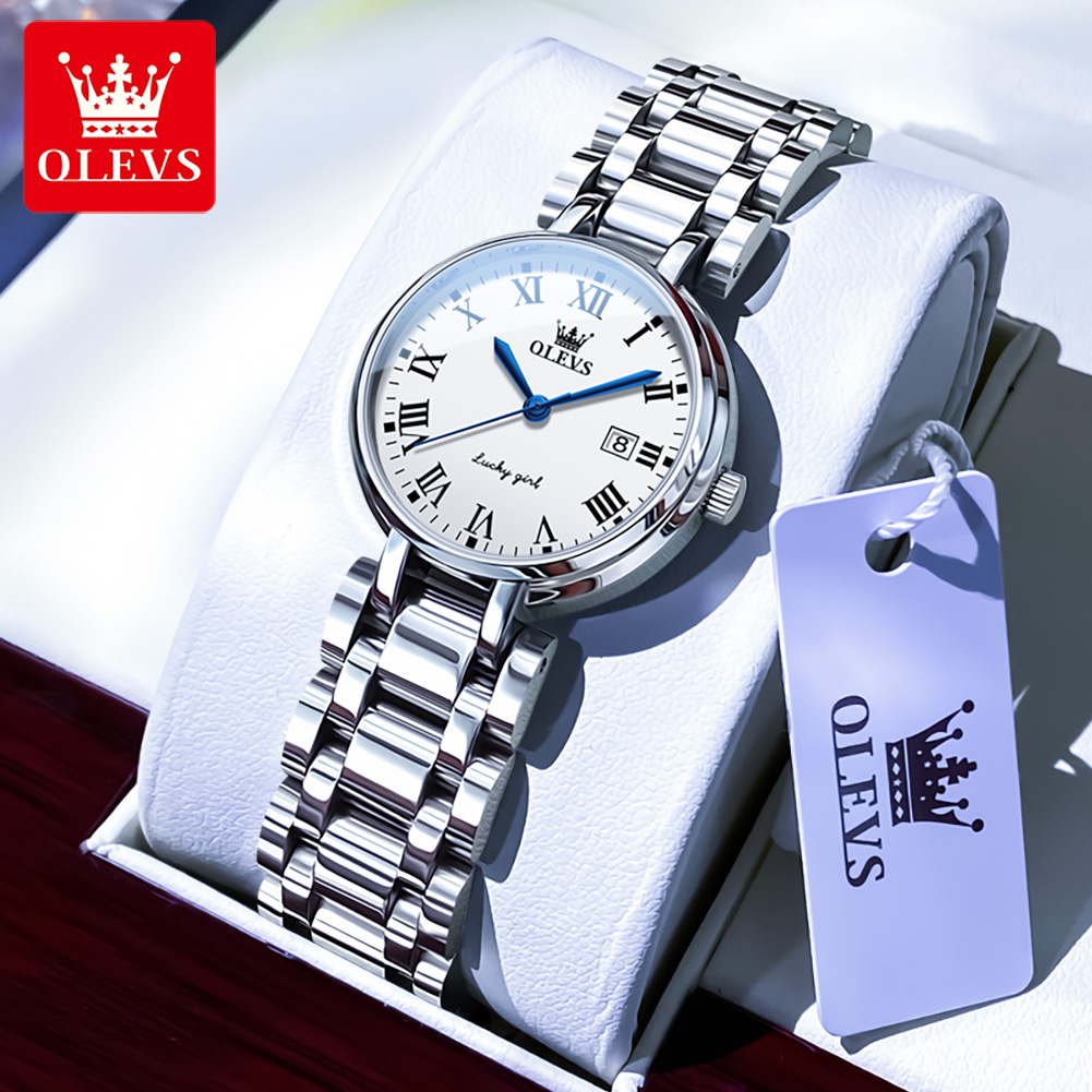Luxury Watch Top 10 - OLEVS 5575 Elegant Women's Dress Quartz