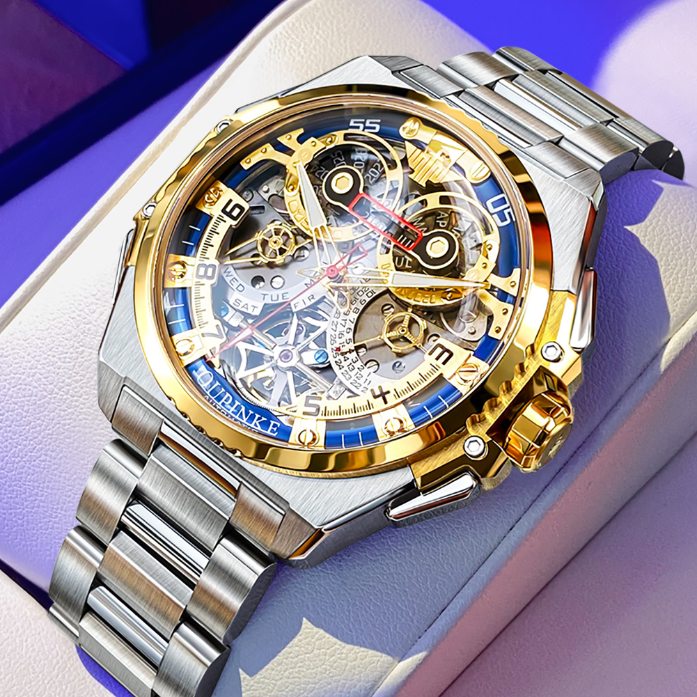 Luxury Watch Brands - OUPINKE Men's Watches Top Brand Luxury