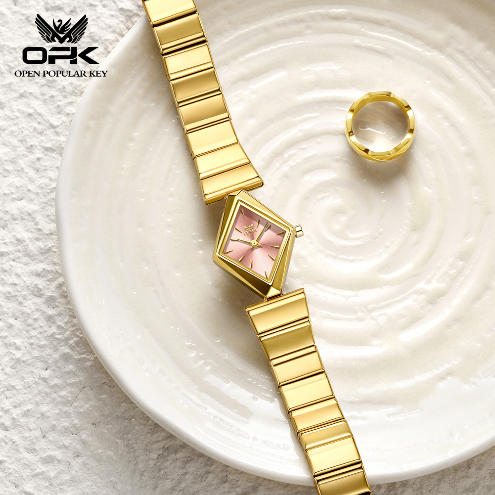 Luxury Watch Diamond - OPK 6082 Elegance Women Quartz Movement