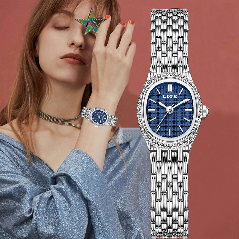 Luxury Watch - LIGE Fashion Luxury Quartz Woman Watch