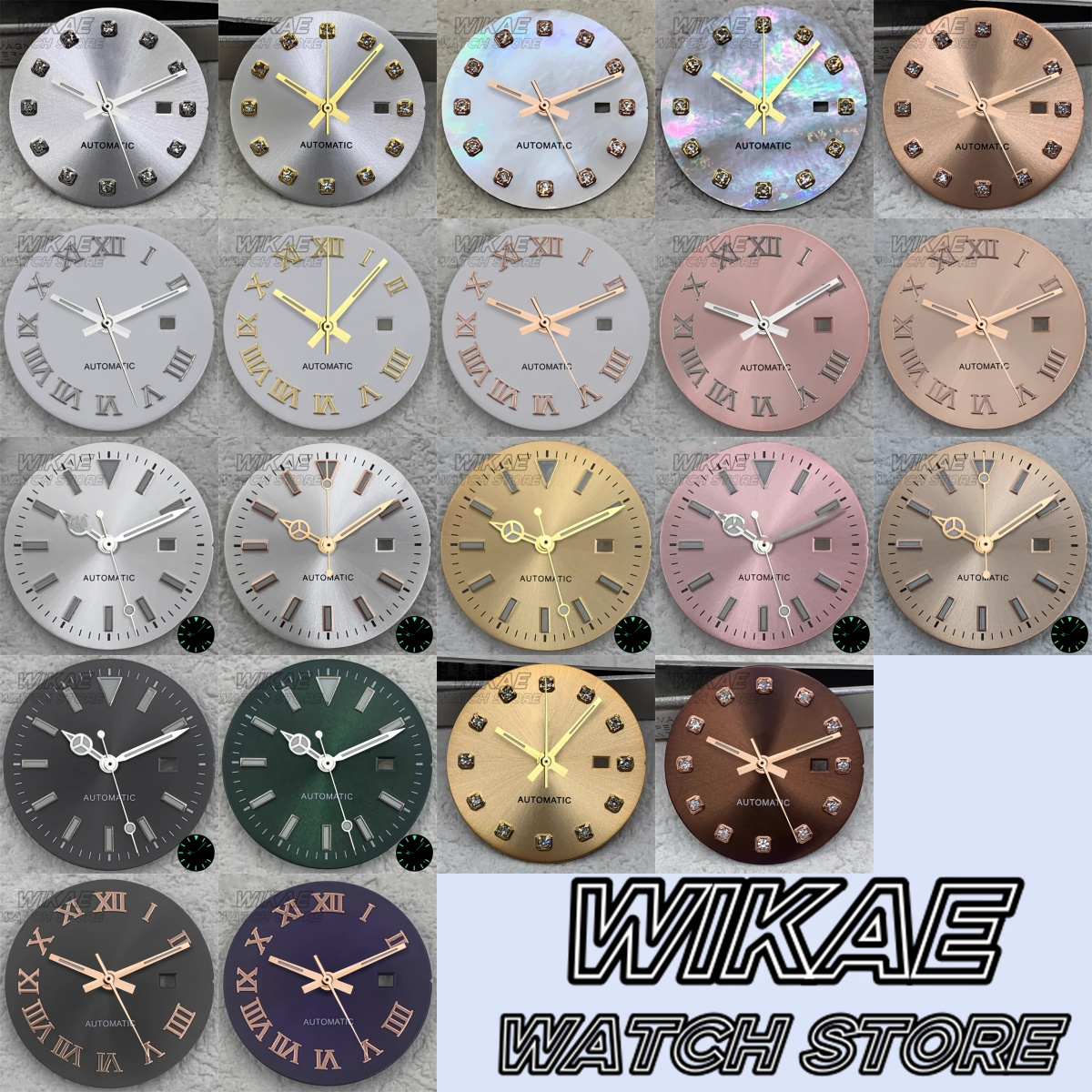 Luxury Watch Face - 24.5mm NH05 Women's Watch Dial With