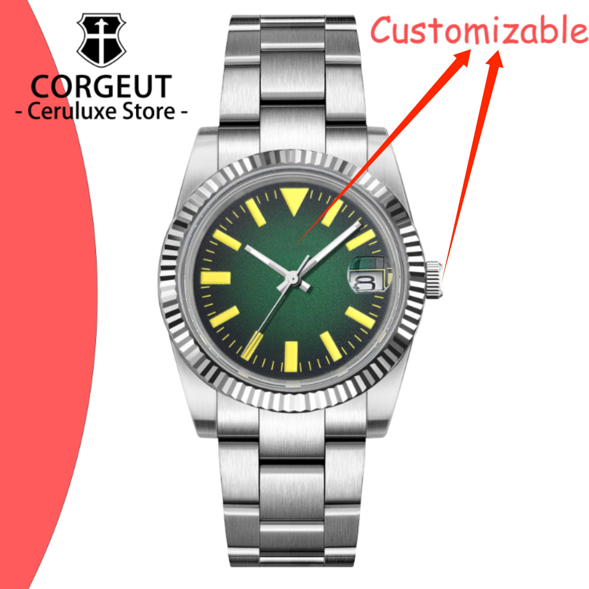 Luxury Watch News - Custom Logo 36/39mm New NH35 Automatic