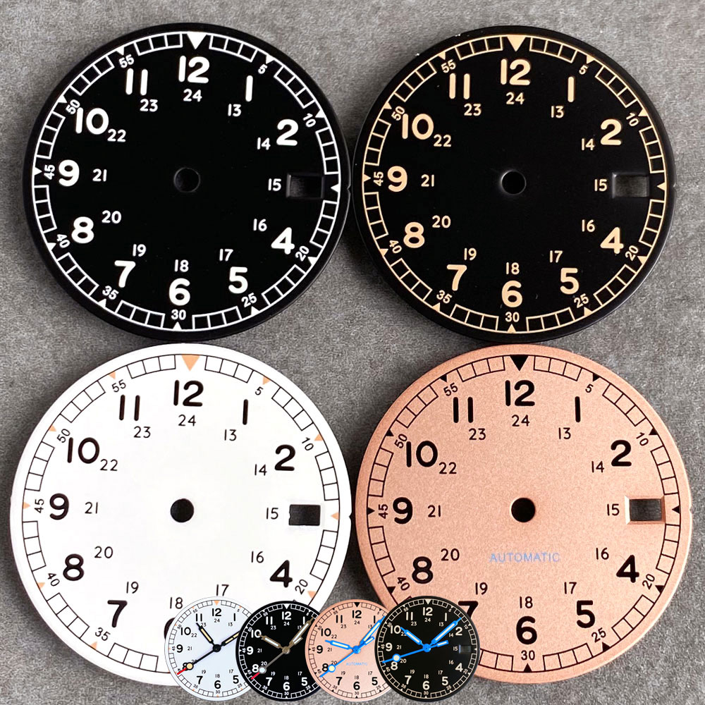 Automatic Pilot Watch - 29mm NH35 Pilot Watch Dial MOD