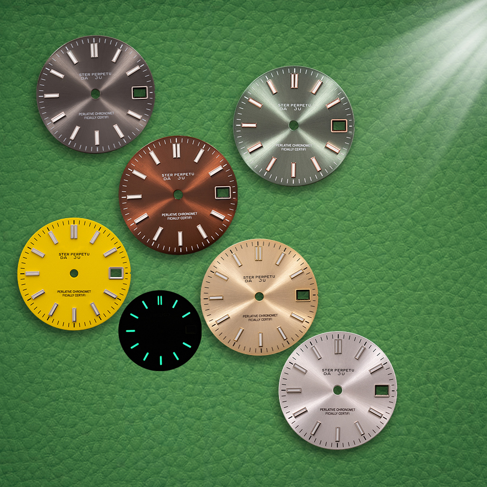Luxury Watch Face - S Logo Dial 28.5mm NH35 Dial