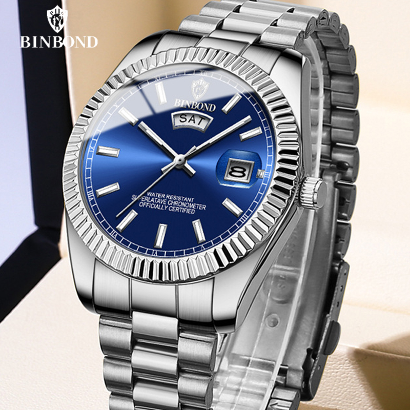 BINBOND B7012 Mens Fashion Bus - Luxury Watch Unique 评论和价格