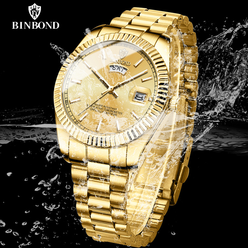 BINBOND B7012 Mens Fashion Bus - Luxury Watch Unique 评论和价格