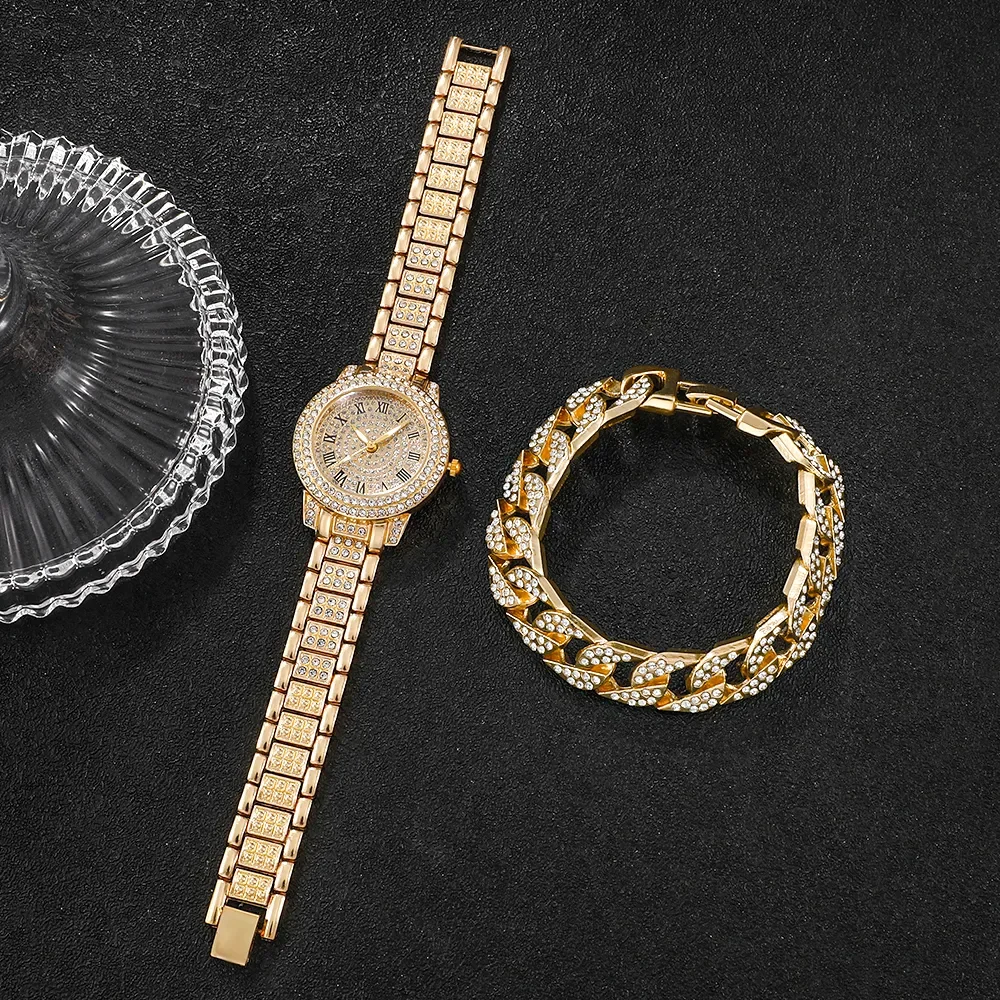 Diamond Women Watches Gold Wat - Luxury Watch Index 评论和价格