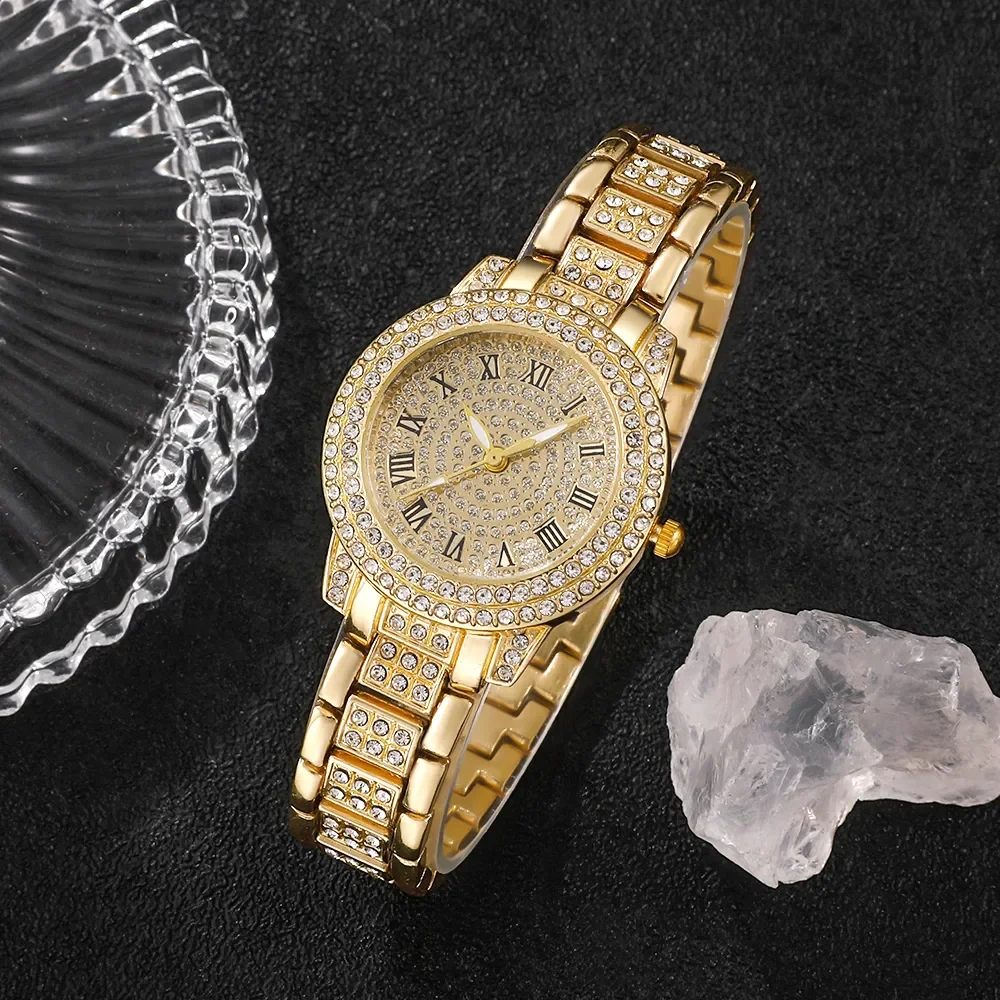 Diamond Women Watches Gold Wat - Luxury Watch Index 评论和价格