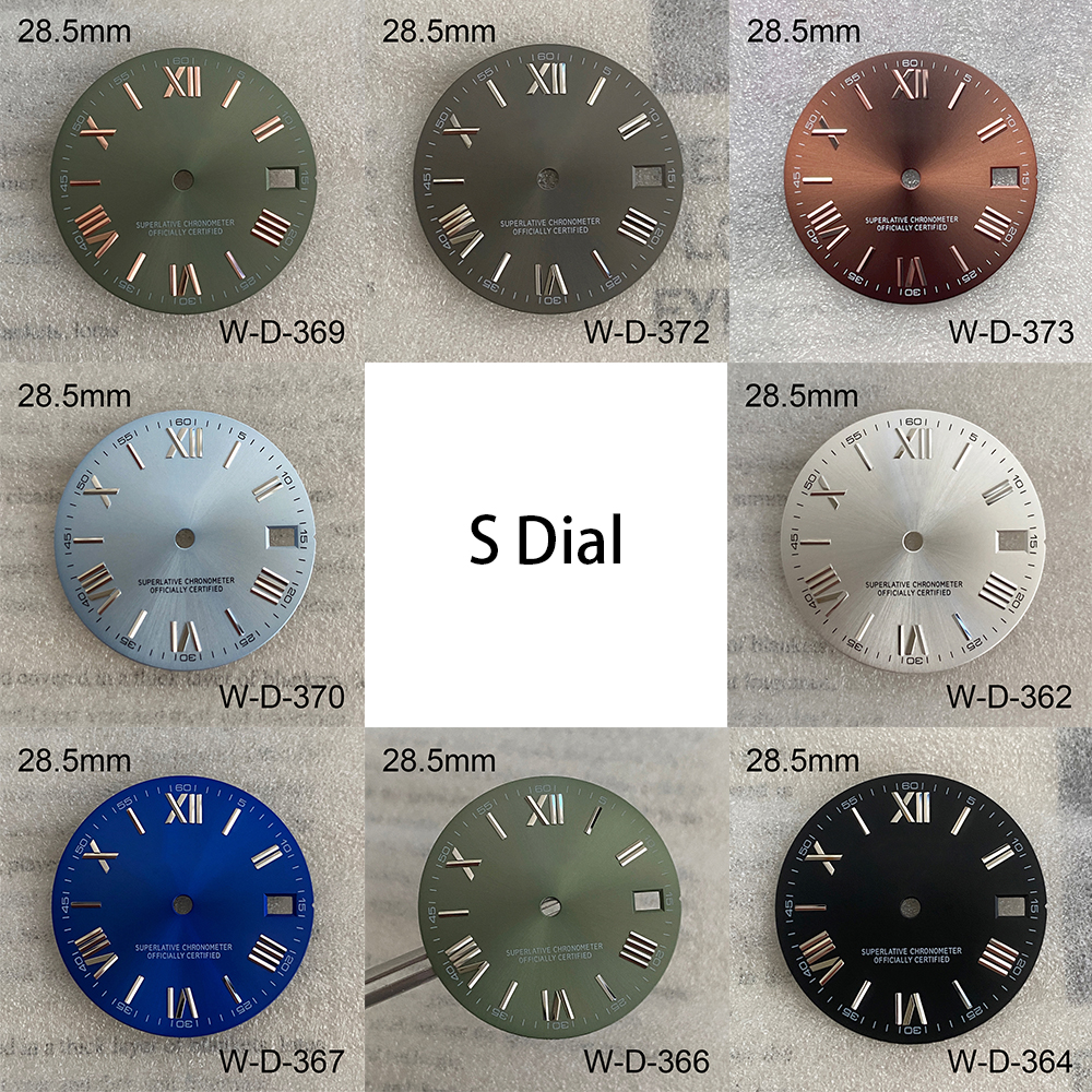 28.5mm S Logo Rome Dial Fit NH - Luxury Watch Face 评论和价格