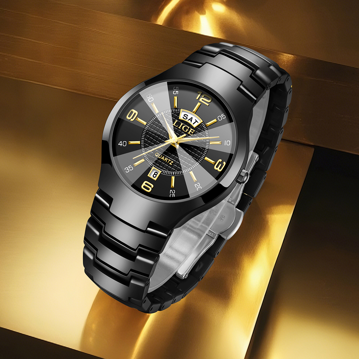 LIGE Fashion Elegant Women's W - Luxury Watch 评论和价格