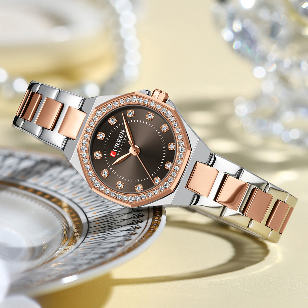 CURREN Original Diamond Watch  - Luxury Watch Diamond 评论和价格