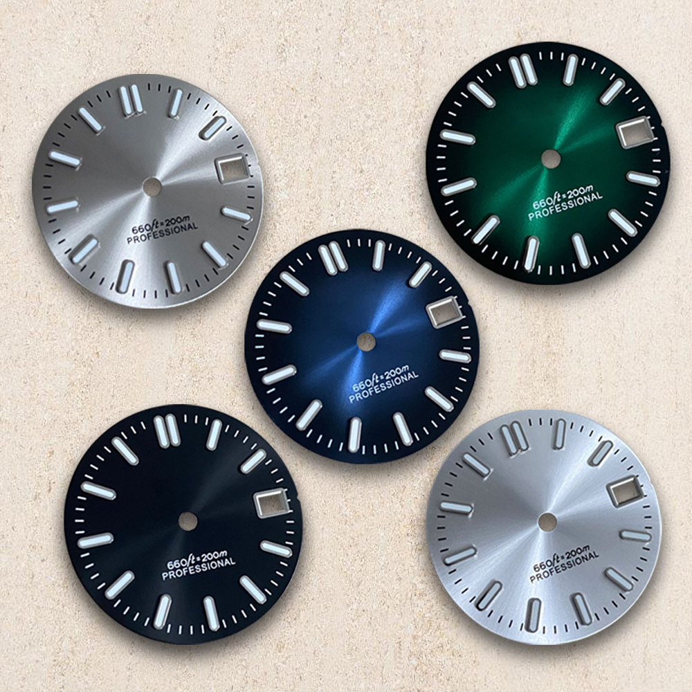 28.5mm S Logo Dial For NH35/NH - Luxury Watch Face 评论和价格
