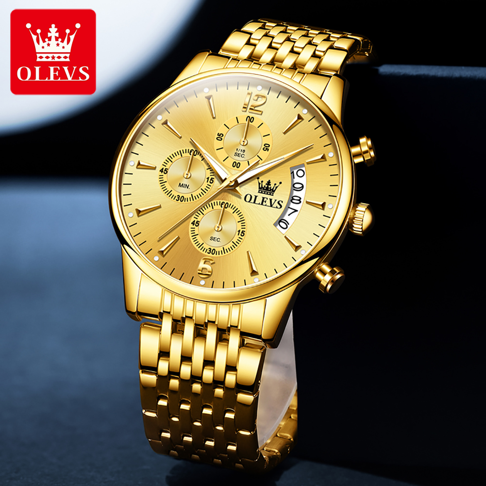 OLEVS luxury brand men's watch - Luxury Watch Brands 评论和价格