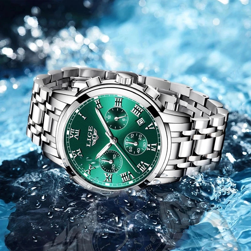 LIGE 2024 New Fashion Women Wa - Luxury Watch Index 评论和价格