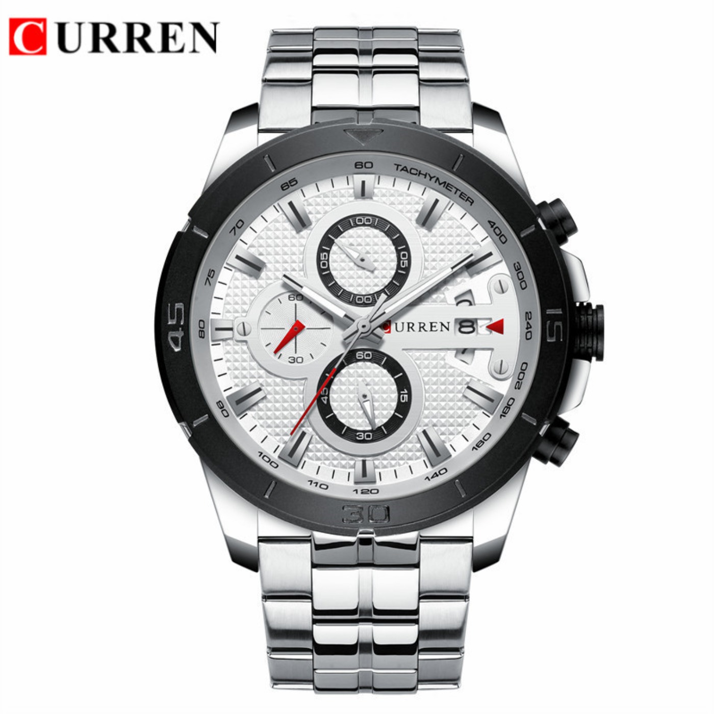 CURREN Watch Men Waterproof Ch - Luxury Watch Brands 评论和价格