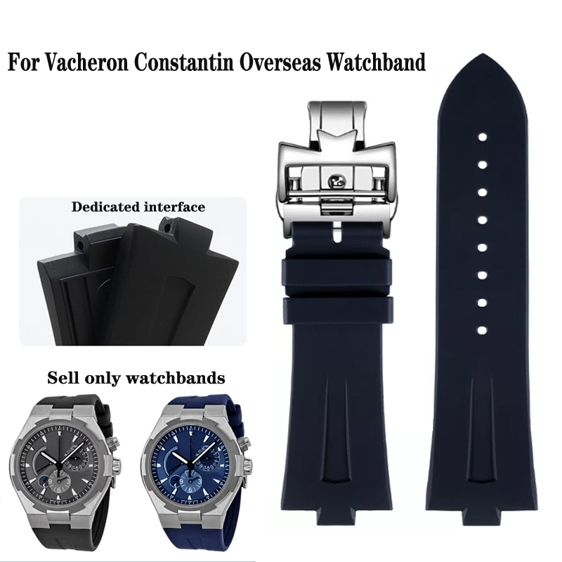 Silicone Rubber Watchbands For - Luxury Watch Vacheron Constantin 评论和价格