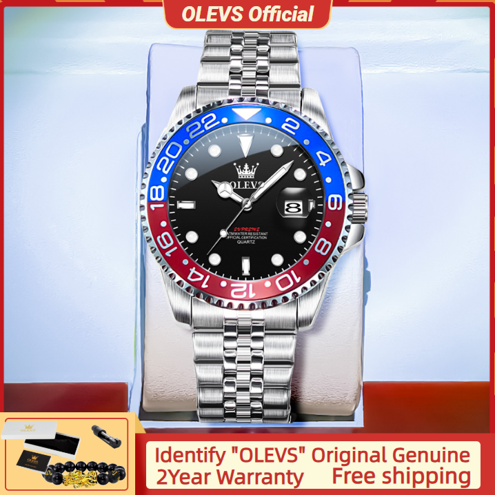 OLEVS 5657 Original Brand Men' - Luxury Watch Brands 评论和价格