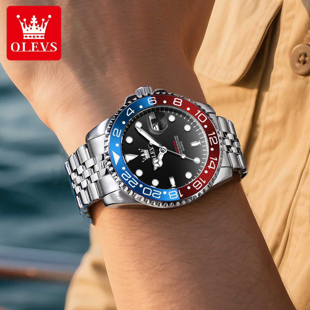OLEVS 5657 Original Brand Men' - Luxury Watch Brands 评论和价格