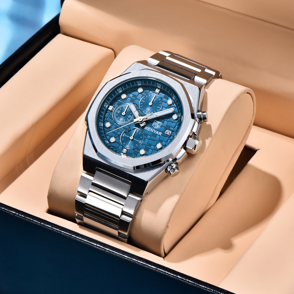 2025 New BENYAR Men's Watches  - Luxury Watch News 评论和价格