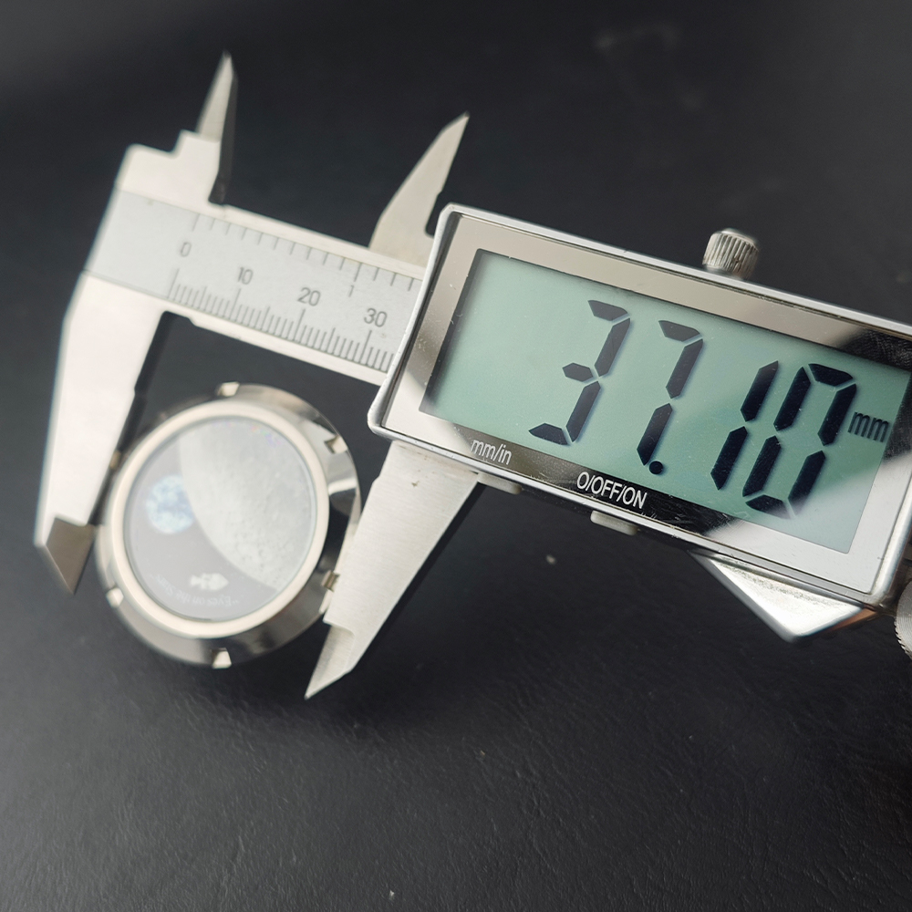 Stainless Steel Moon Pattern W - Exhibition Caseback 评论和价格