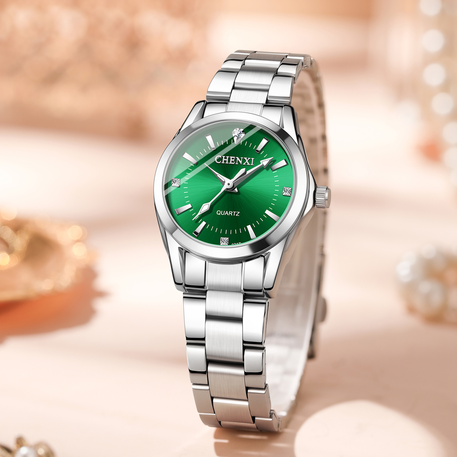 CHENXI 021B Luxury Fashion All - Luxury Watch Diamond 评论和价格