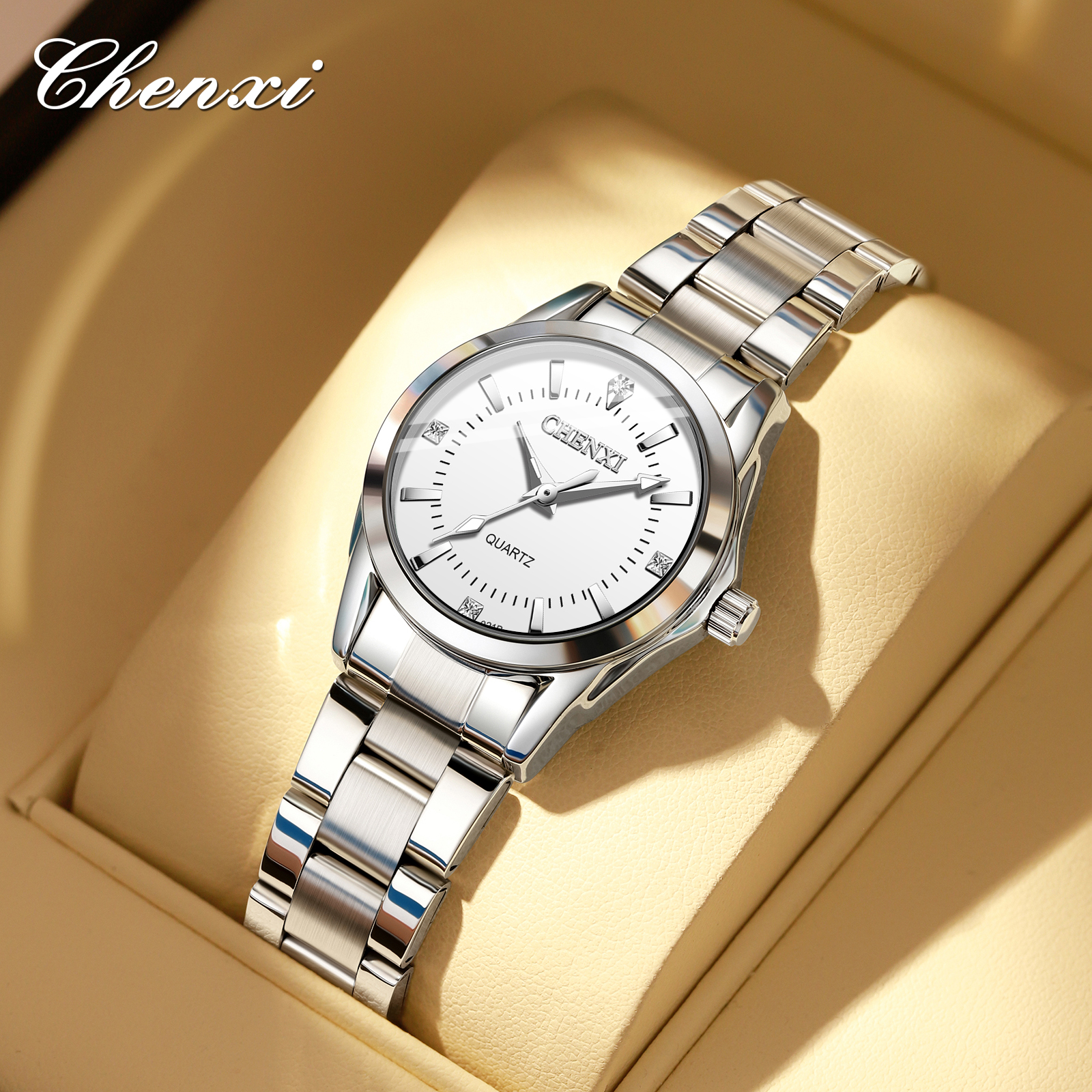 CHENXI 021B Luxury Fashion All - Luxury Watch Diamond 评论和价格