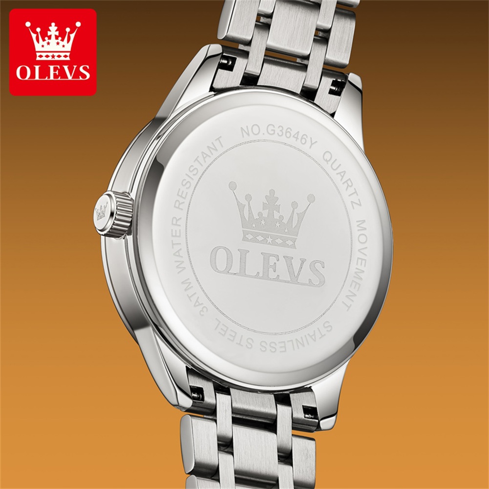 OLEVS Moon Phase men's watches - Luxury Watch Brands 评论和价格