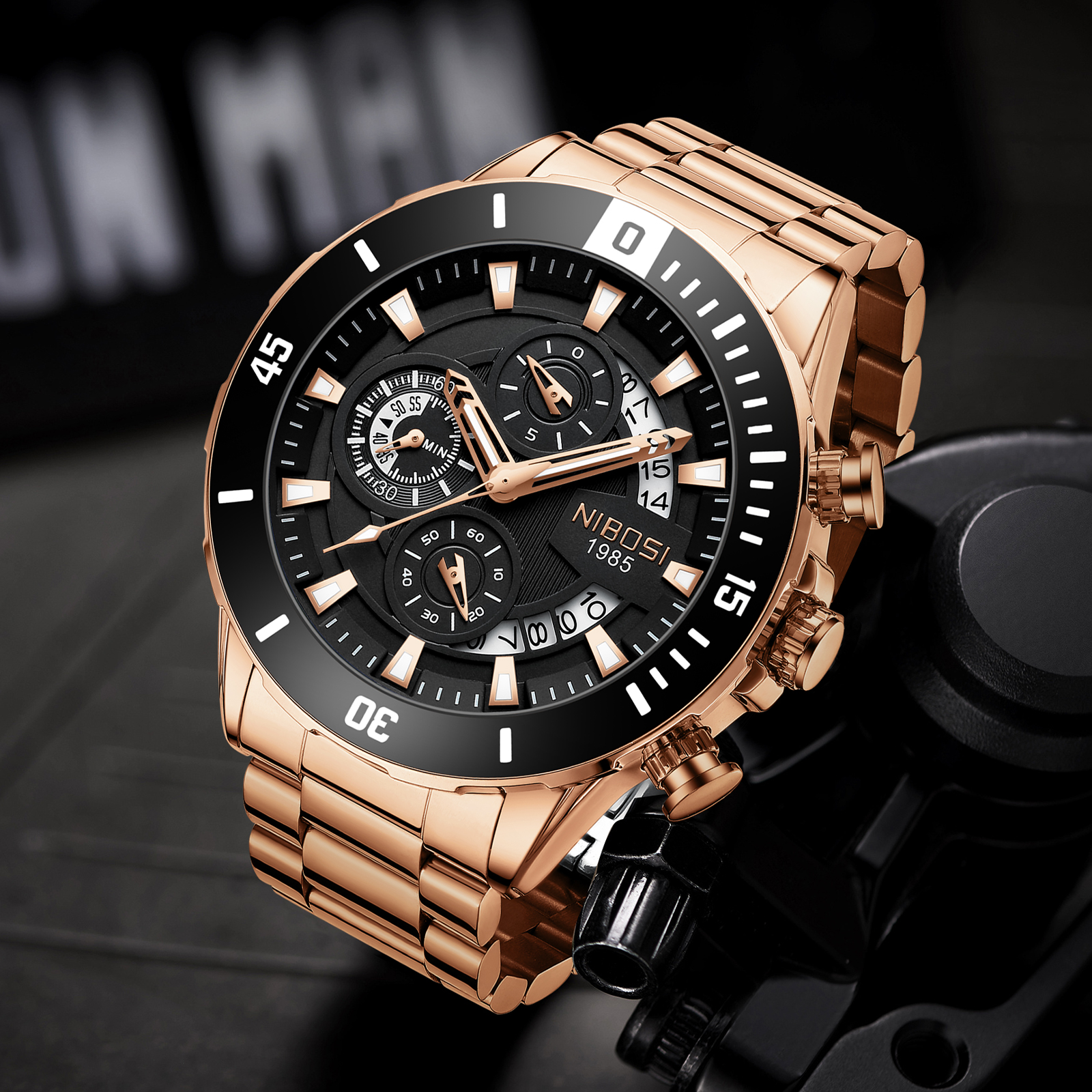 NIBOSI New Men's Watches Top B - Luxury Watch Brands 评论和价格