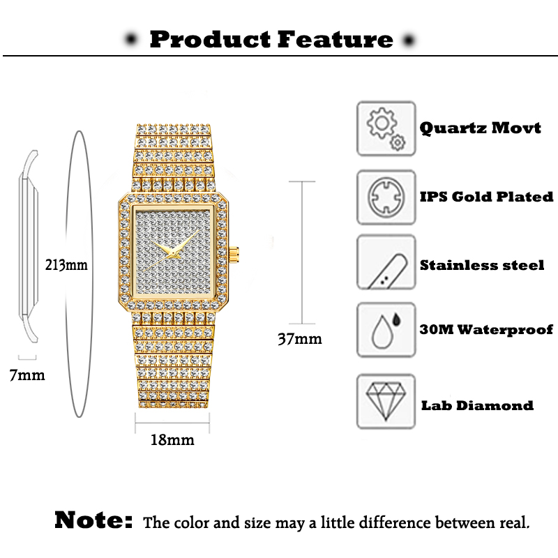 MISSFOX Diamond Watch For Wome - Luxury Watch Index 评论和价格