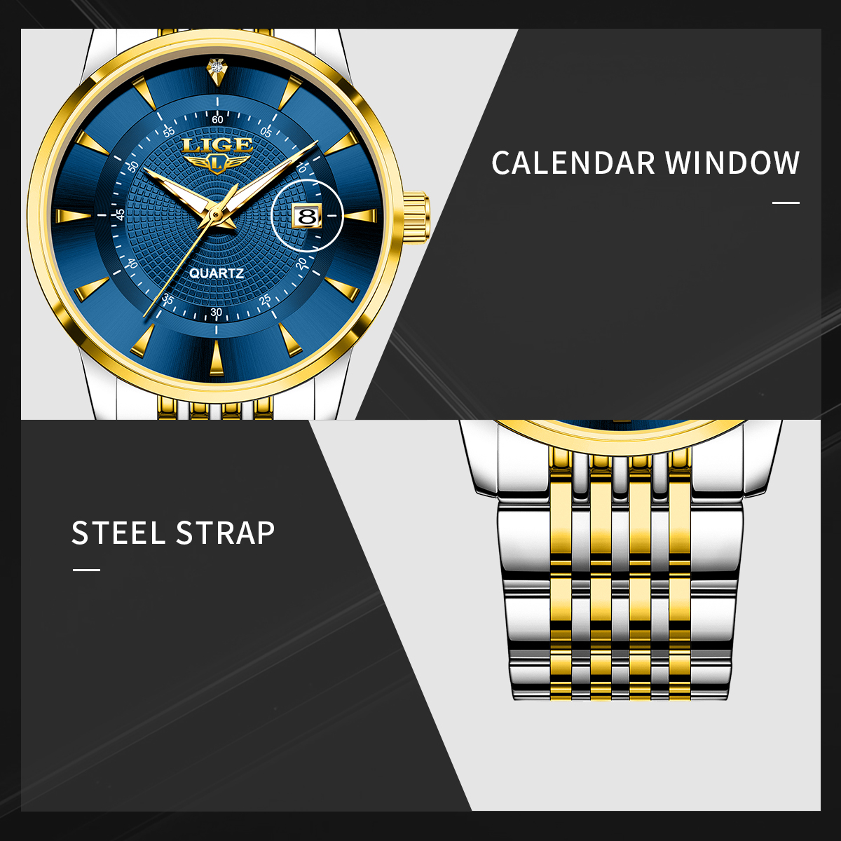 LIGE New 2025 Luxury Man Watch - Luxury Watch News 评论和价格