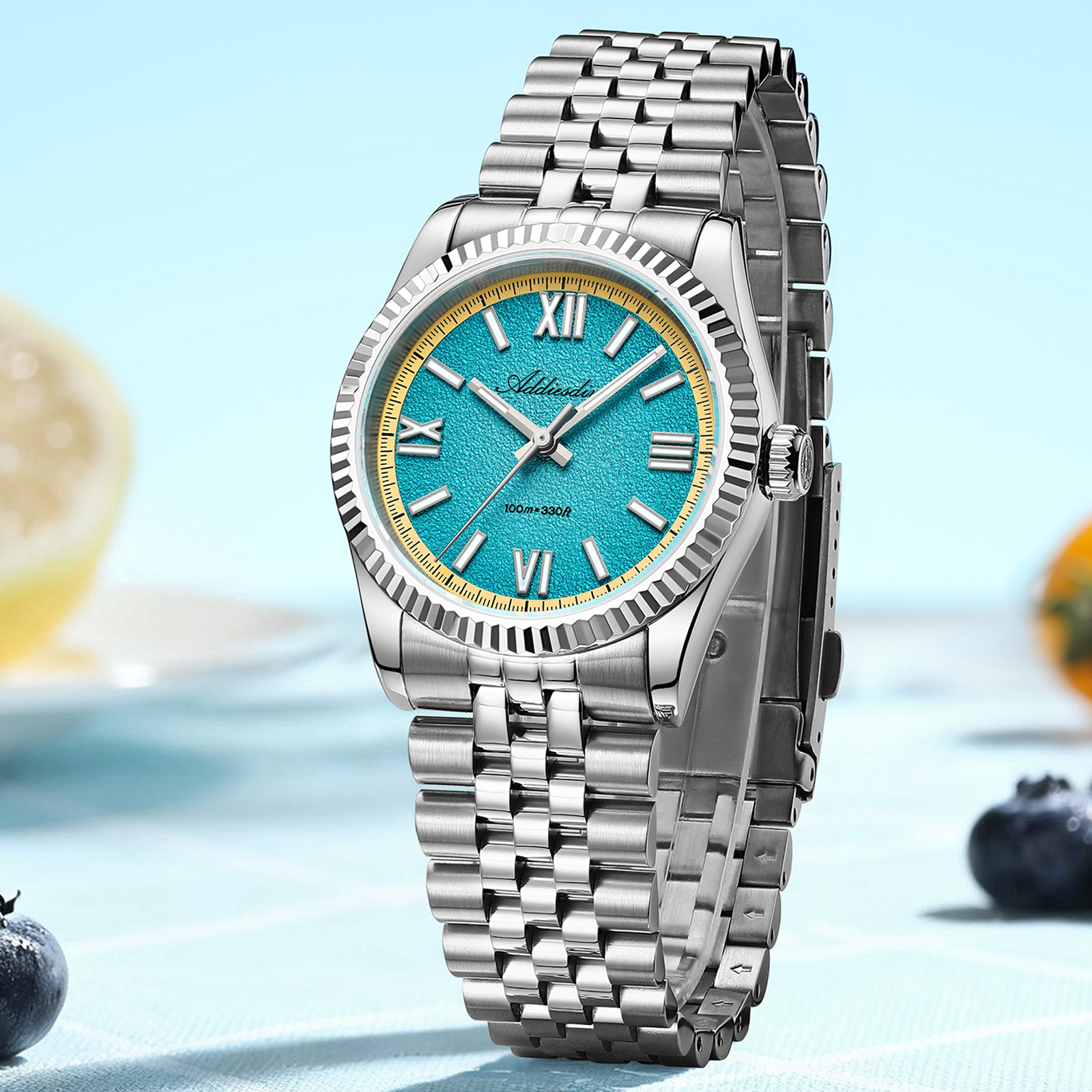 ADDIESDIVE Hot Sale Sapphire G - Luxury Watch Makes 评论和价格