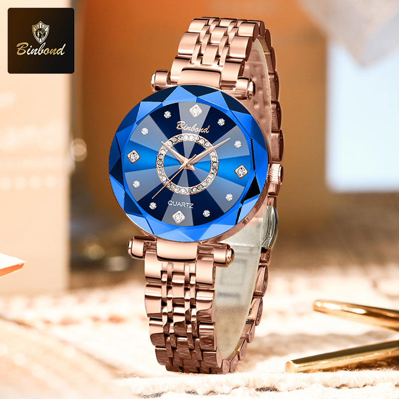 BINBOND Fashion Women's Quartz - Luxury Watch Face 评论和价格