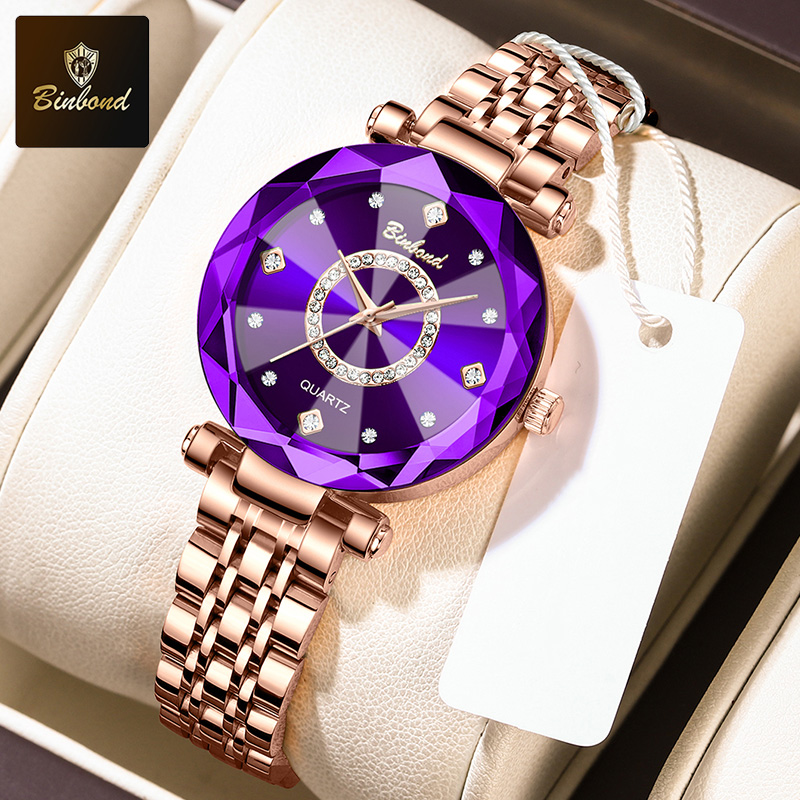 BINBOND Fashion Women's Quartz - Luxury Watch Face 评论和价格