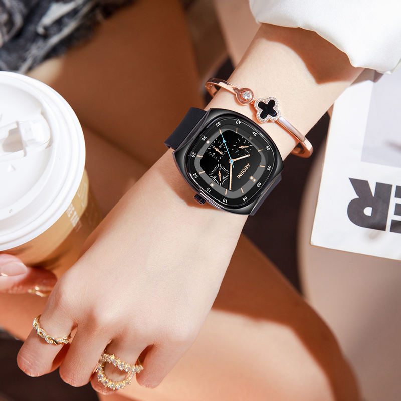 Ladies Quartz Watch Luxury Squ - Luxury Watch Face 评论和价格