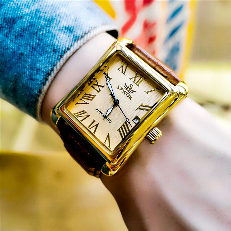 Light Luxury Punk-Style Square - Luxury Watch Name Brands 评论和价格