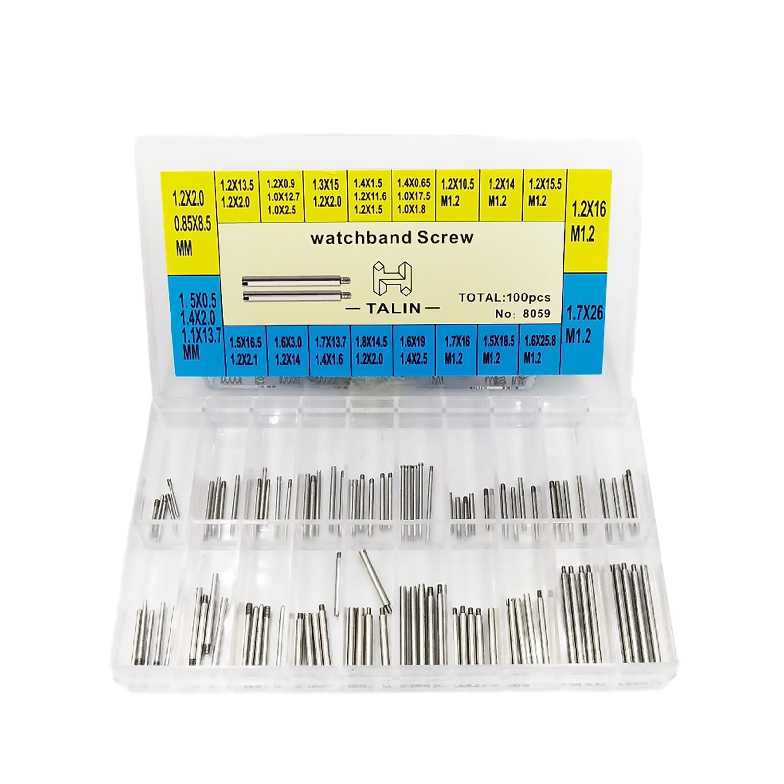 100Pieces 20 Size Watch Screws - Luxury Watch Unique 评论和价格