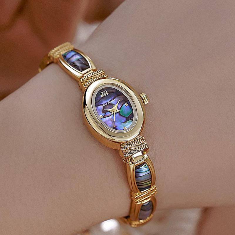 Oval Dial Women Bracelet Watch - Luxury Watch Unique 评论和价格