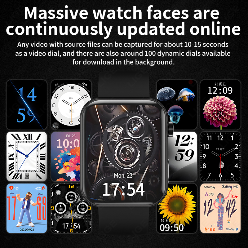 LIGE 512MB Camera Smartwatch 1 - Luxury Watch Makes 评论和价格