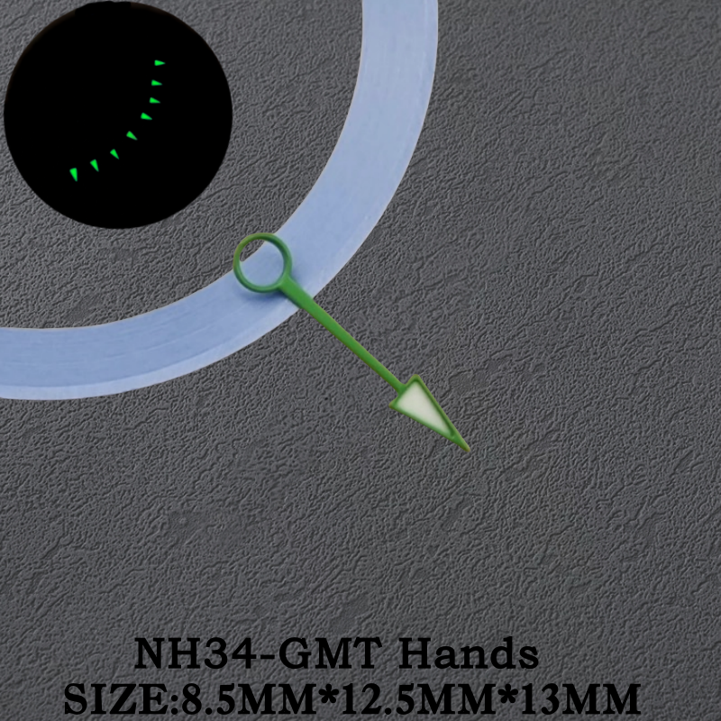 Green Luminous 13mm GMT Time H - Automatic Pilot Watch 评论和价格