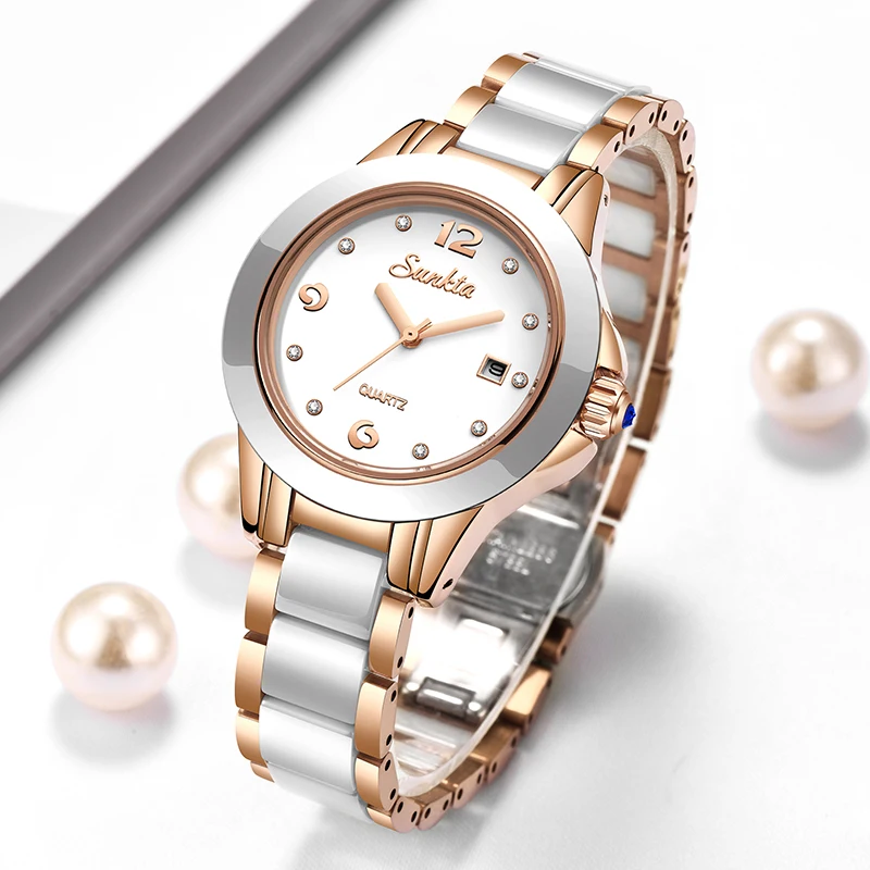 Sunkta Fashion Casual Quartz W - Luxury Watch 评论和价格