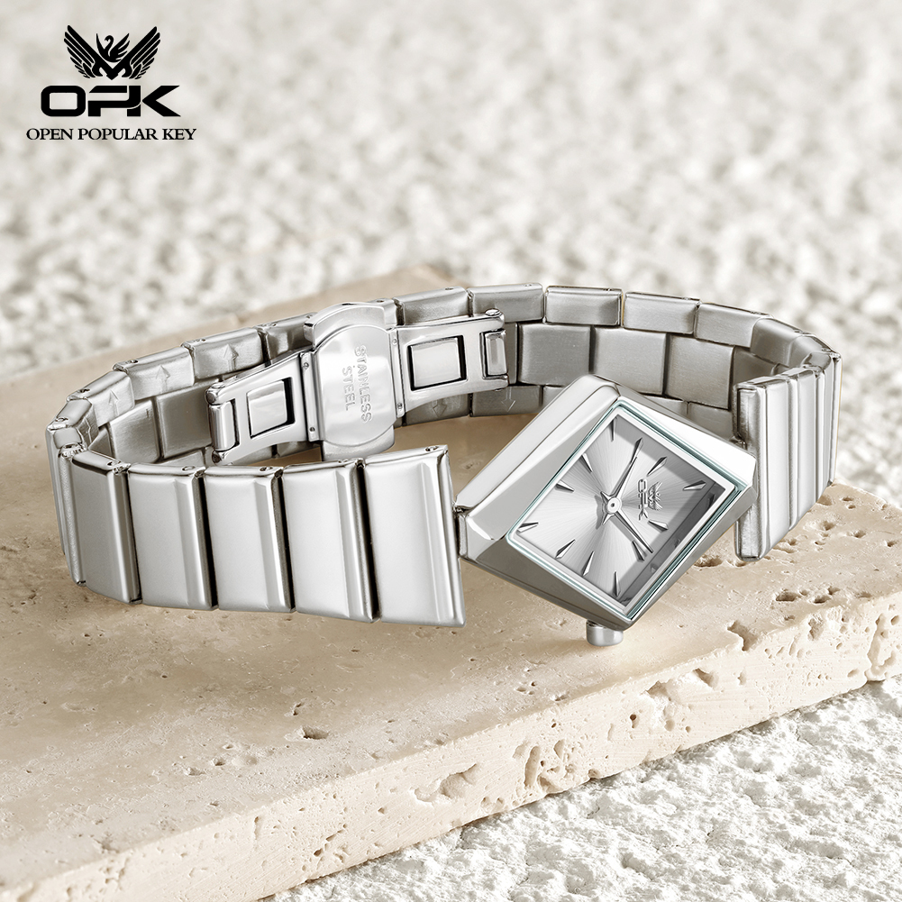OPK 6082 Elegance Women Quartz - Luxury Watch Diamond 评论和价格