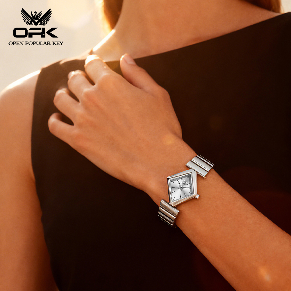 OPK 6082 Elegance Women Quartz - Luxury Watch Diamond 评论和价格