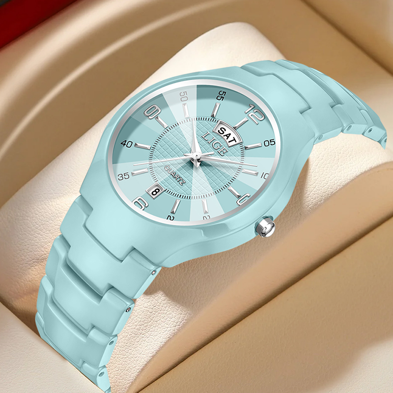 LIGE Luxury Elegant Quartz Wom - Luxury Watch 评论和价格