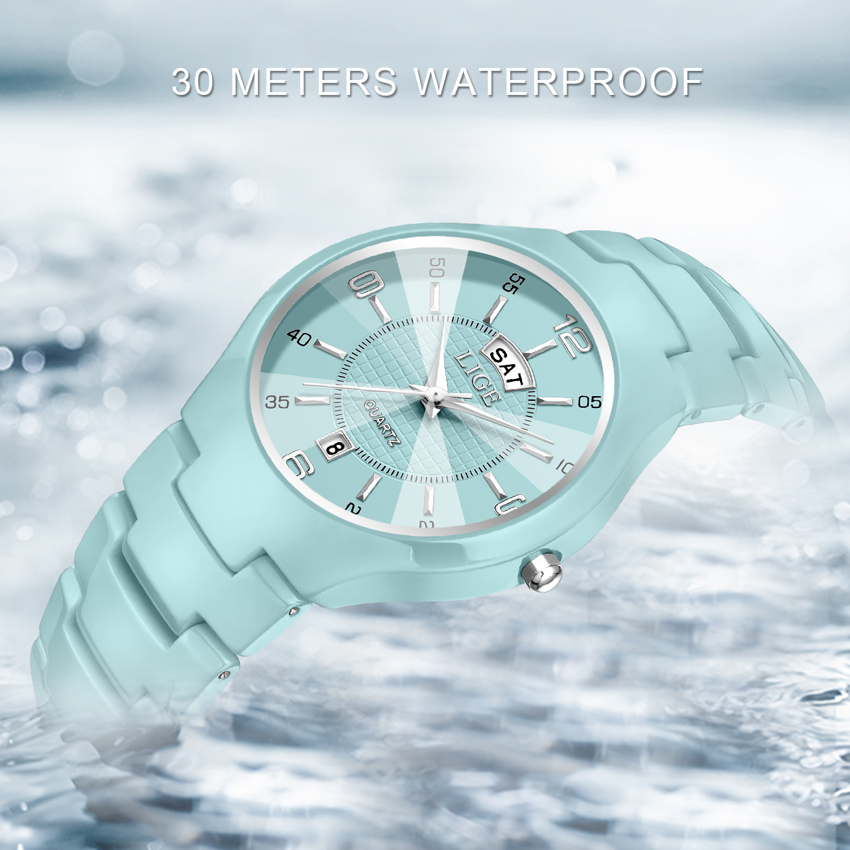 LIGE Luxury Elegant Quartz Wom - Luxury Watch 评论和价格