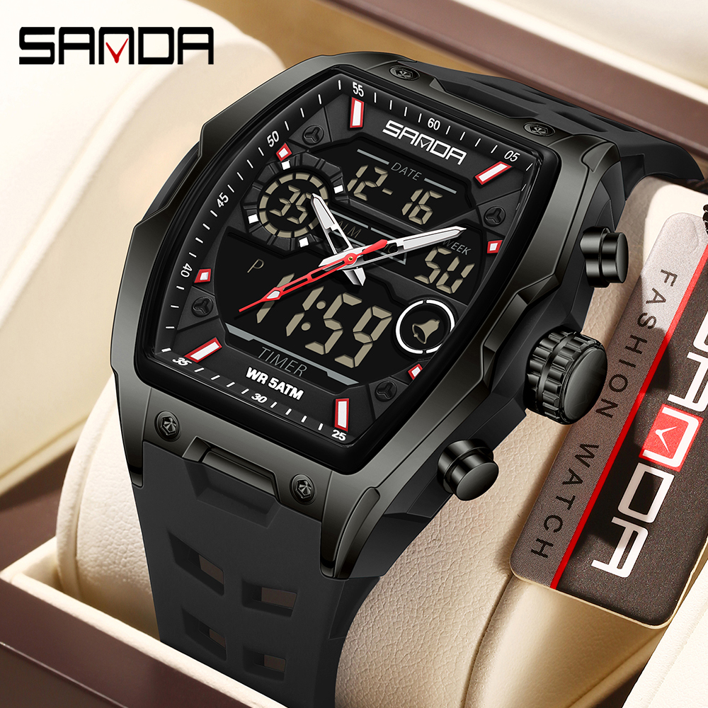 Sanda 6235 Top Brand Men Elect - Minute Repeater Watch 评论和价格