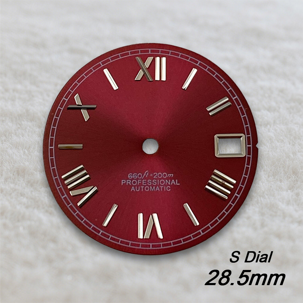 New 28.5mm S Logo Rome Sunburs - Luxury Watch Face 评论和价格
